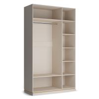 Шкаф распашной трехдверный (корпус) 134,6х57х235,2 бежевый Капри Кураж