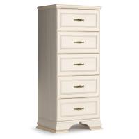 Комод с ящиками высокий 54,4х38,3х121,1  бежевый Сиена Кураж