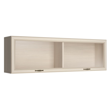 Полка навесная 130х24,1х40 бежевая Сиена Кураж