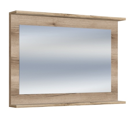 Зеркало навесное 67х86,6х10 бежевое Вега Скандинавия Кураж