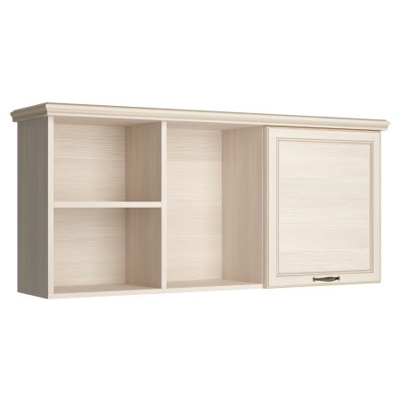 Полка навесная 120х28,8х54 бежевая Сиена Кураж