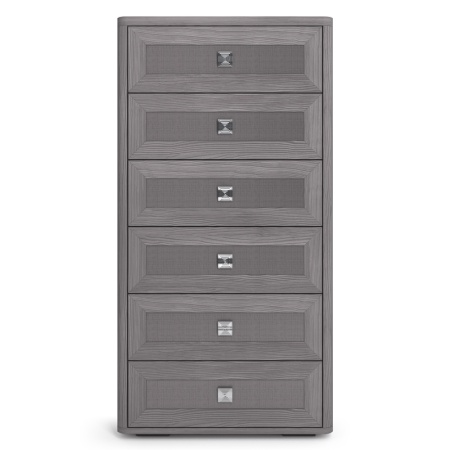 Комод с ящиками высокий 60х48,9х114,4 серый Парма Нео Кураж
