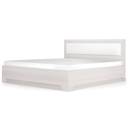 Двуспальная кровать - 1 с подъемным механизмом 160х200 белая Парма Нео Кураж