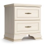 Тумба прикроватная с ящиками 49,4х38,3х53,6 бежевая Сиена Кураж