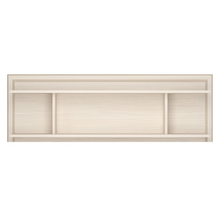 Полка навесная 130х21,6х43 бежевая Сиена Кураж