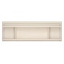 Полка навесная 130х21,6х43 бежевая Сиена Кураж