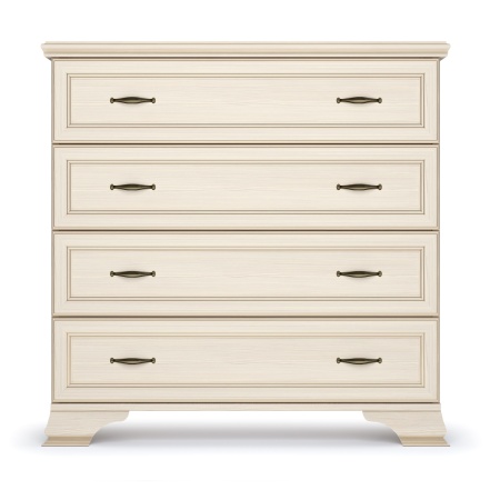 Комод с ящиками 94,4х38,3х92,6 бежевый Сиена Кураж