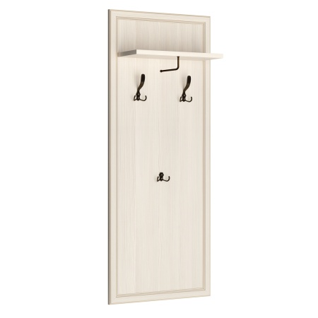 Вешалка в прихожую 60х22,6х150 бежевая Сиена Кураж