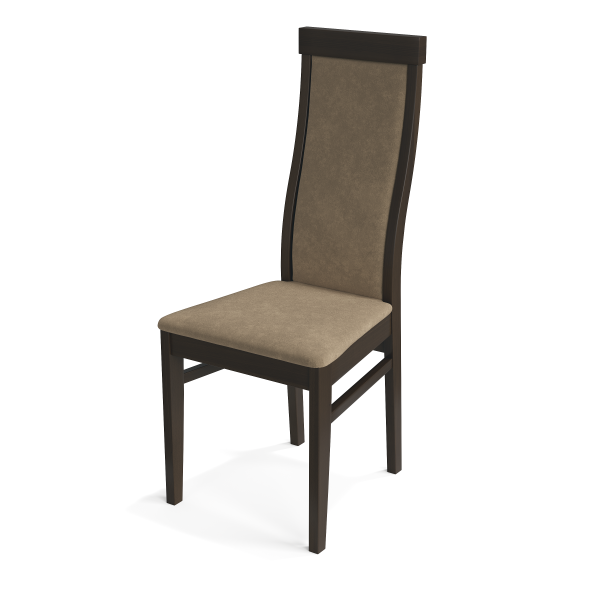 Стул для гостиной и кухни мягкий ткань коричневый «Гермес 1» Стулбери