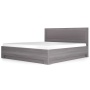 Двуспальная кровать - 1 с подъемным механизмом 140х200 серая Парма Нео Кураж
