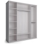 Шкаф распашной четырехдверный дверный (корпус) 193,3х57,9х221,7 Парма Нео Кураж