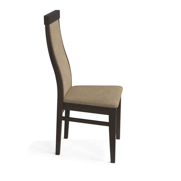 Стул для гостиной и кухни мягкий ткань коричневый «Гермес 1» Стулбери