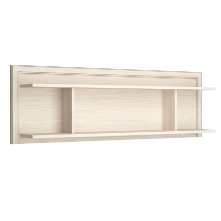 Полка навесная 130х21,6х43 бежевая Сиена Кураж