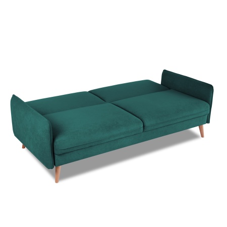 Диван трехместный с подушками 206х90х86 см зеленый  ВЕЛЮР FORMULA 668  ANN FINSOFFA