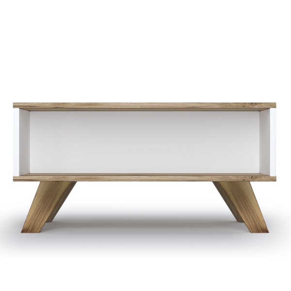 Стол журнальный 70х50х35,6 белый Вега Скандинавия Кураж