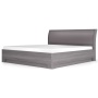 Двуспальная кровать-3 с подъемным механизмом 160х200 серая Парма Нео Кураж